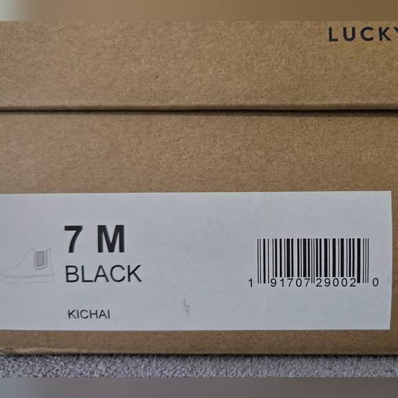 Lucky Brand Black Kichai Cozy Chelsea Boot Size 7 - Brand New - Picture 6 of 8